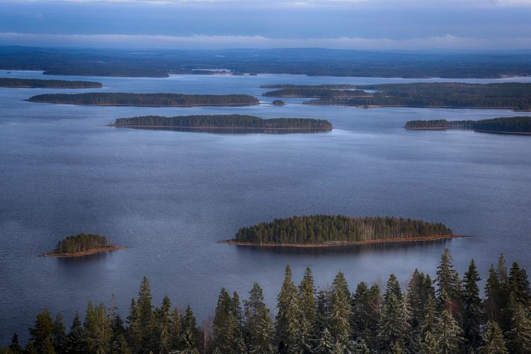 Seenlandschaft Finnland