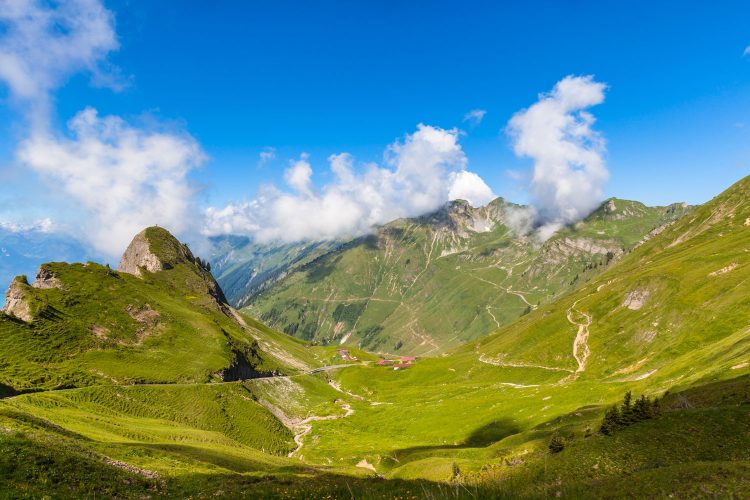 Ausblick aus der Brienzer Rothorn-Bahn