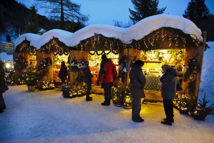 Weihnachtsmarkt in der Ravennaschlucht