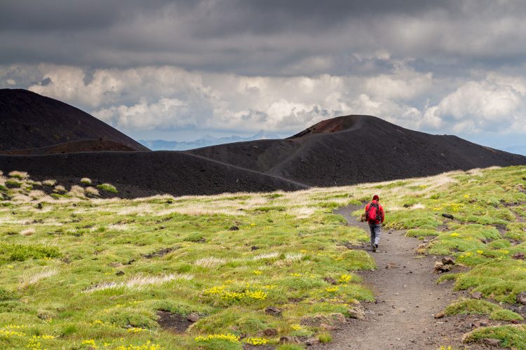 Wanderweg am Ätna