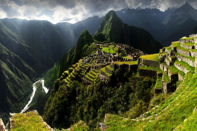 Machu Picchu in den Anden