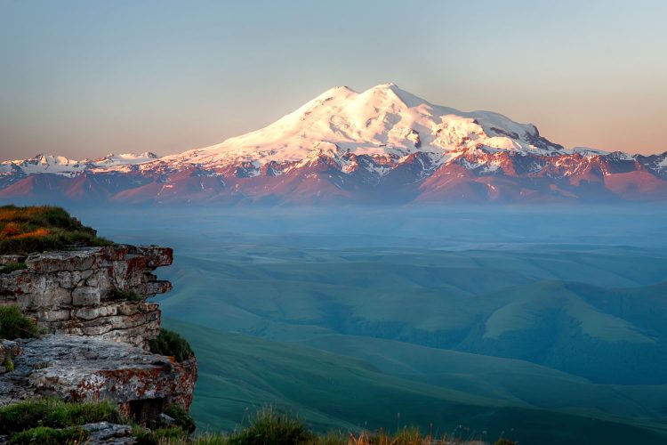 Platz Nr. 1: Der Elbrus in Russland 