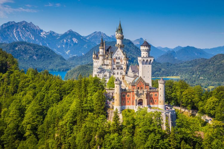 Schloss Neuschwanstein im Schwangau