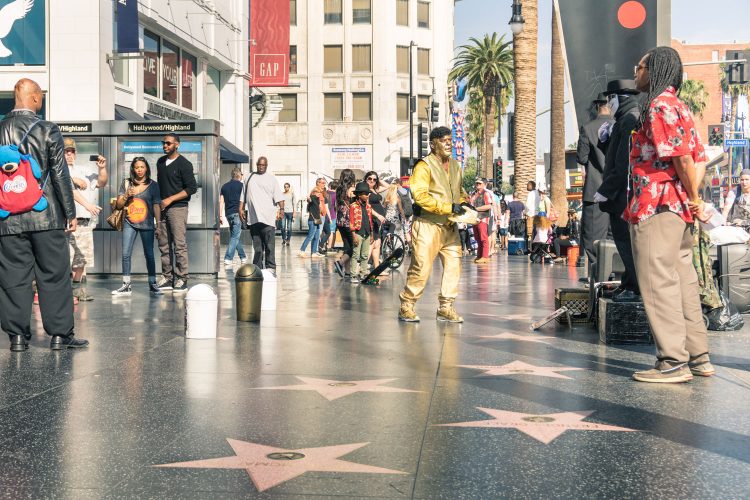 Der Walk of Fame - nicht mehr als ein Gehweg