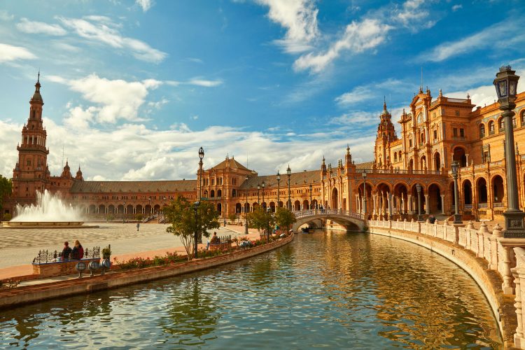 Plaza de España, Spanien