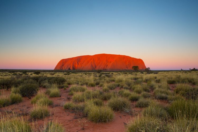 Der Ayers Rock im Australischen Outback