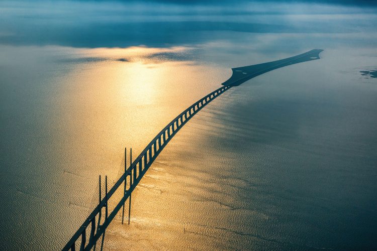 Öresund-Verbindung zwischen Dänemark und Schweden