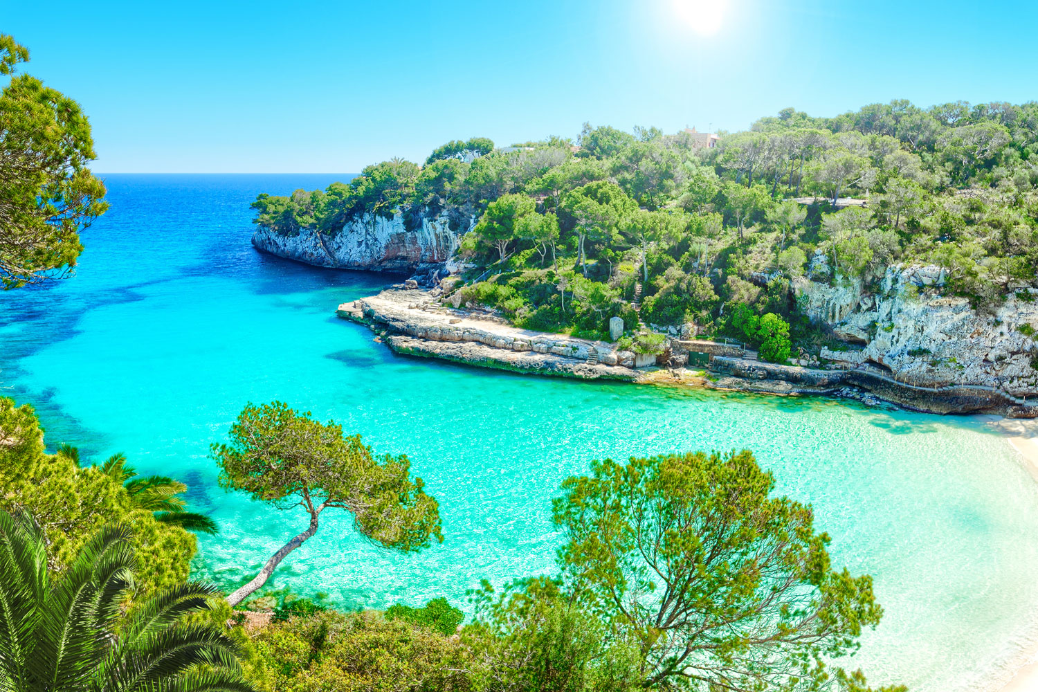 Spannende Buchten Auf Mallorca Fotos