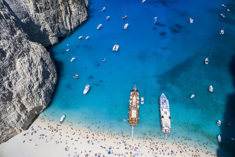 Strand von Zakynthos