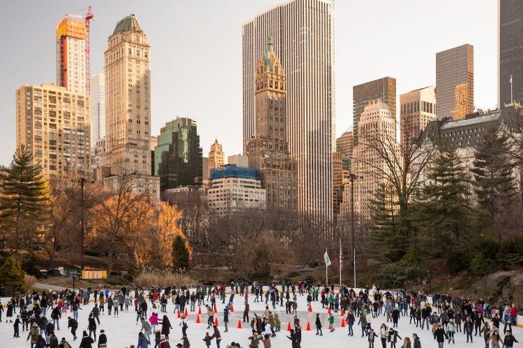 Eisbahn im Central Park