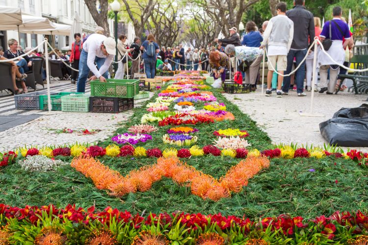 Frühlingsfest auf Madeira