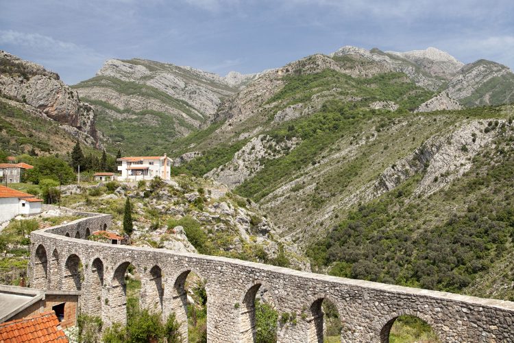 Landschaft bei Bar in Montenegro