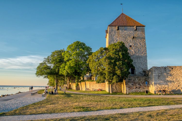 Mittelalterliche Stadtmauer von Visby