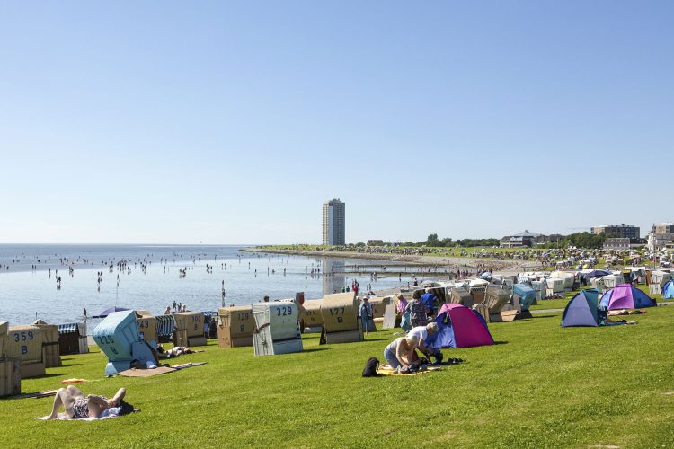 Strand auf Büsum