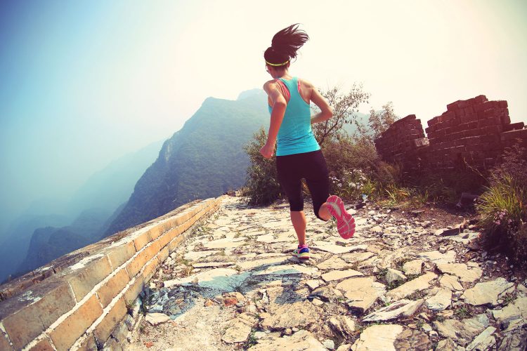 Lauf über die Chinesische Mauer