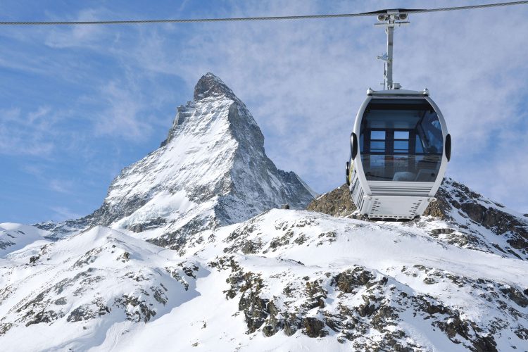 Mit der Seilbahn zum Matterhorn