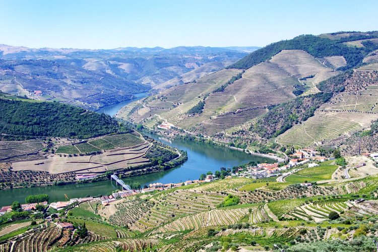 Landschaft am Douro