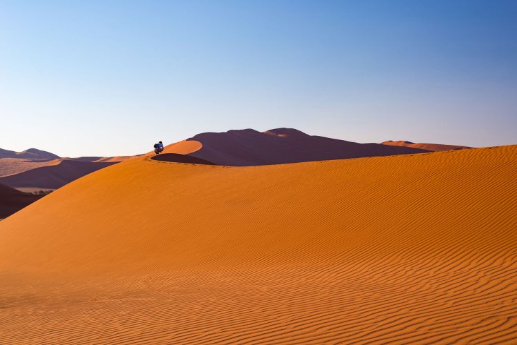 Sossusvlei in der Namib Wüste