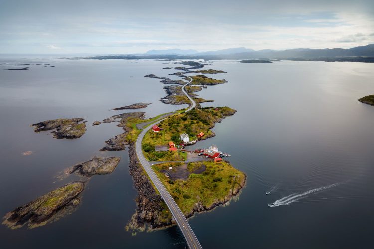 Die Atlantikstraße in Norwegen