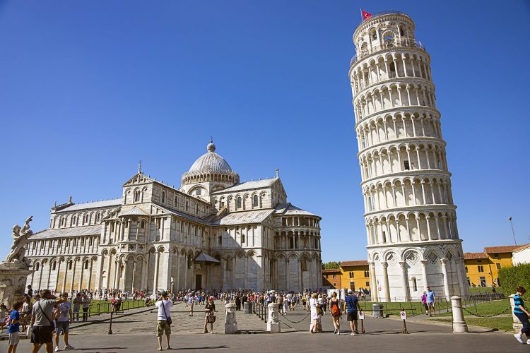 Der schiefe Turm von Pisa