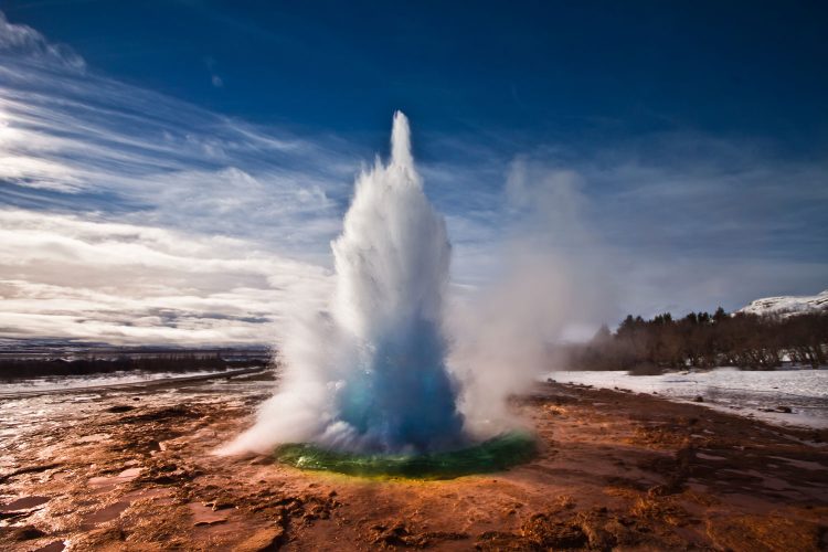 Geysir Strokkur, Island