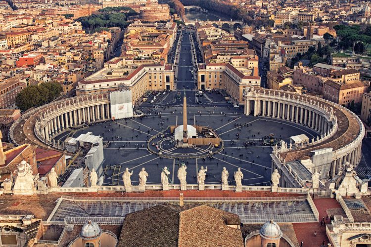 Petersplatz im Vatikan