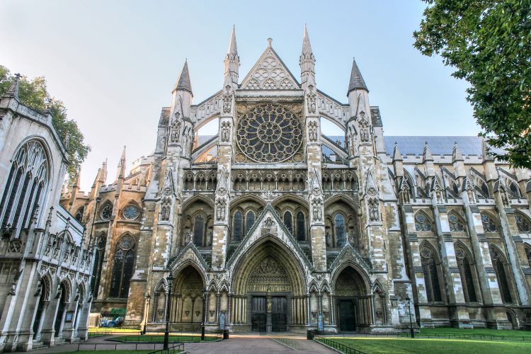 Nordeingang von Westminster Abbey