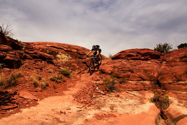 Moountainbiken in Moab