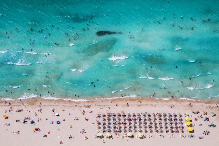 Strand an der türkischen Ägäis