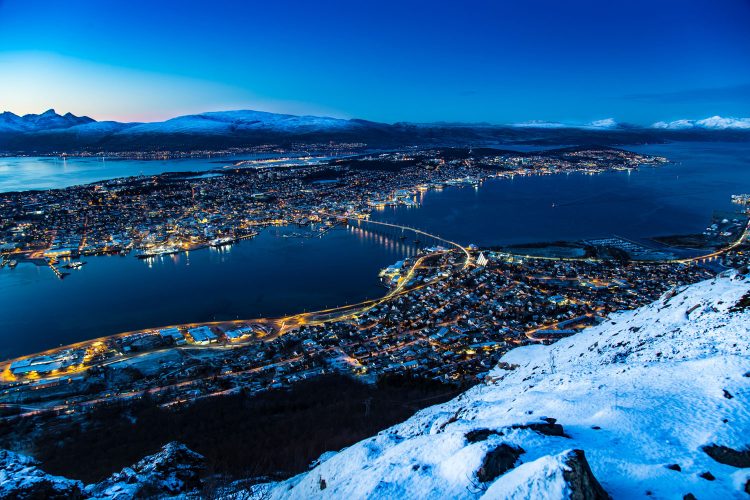 Blick auf Tromsø