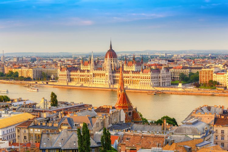 Skyline von Budapest