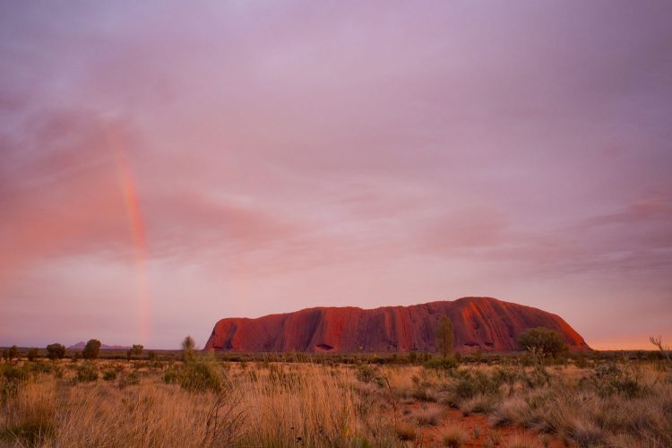 Ayers Rock im australischen Outback