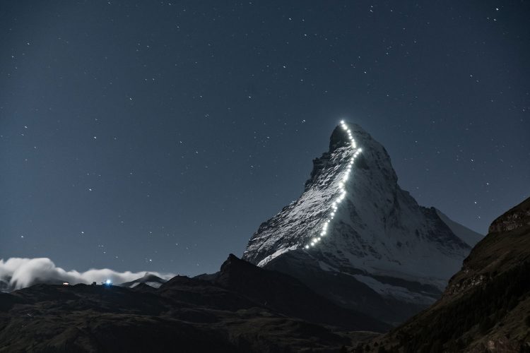 Matterhorn bei Nacht