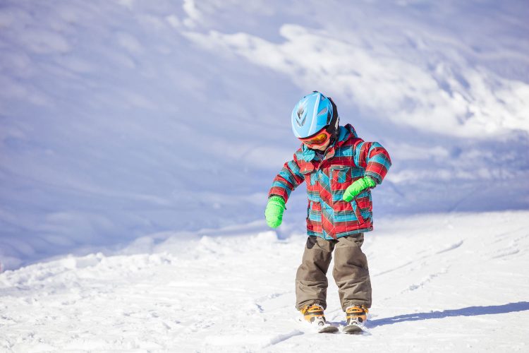 Sogar Ski fahren kann man in New York lernen