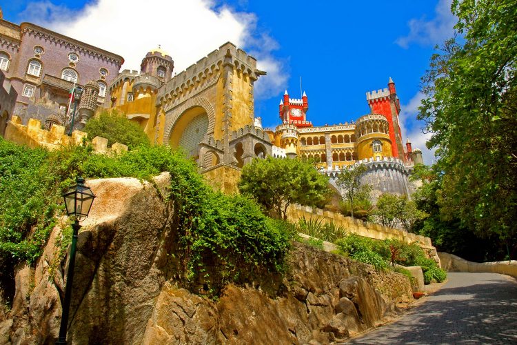 Märchenhaftes Schloss in Sintra