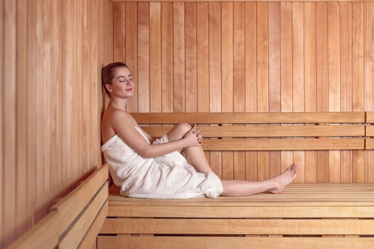 Sauna-Regeln beachten!
