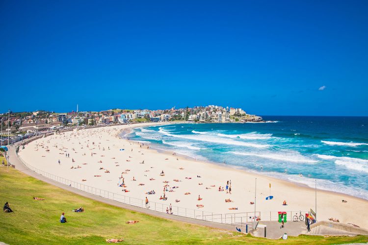 Surferparadies Bondi Beach 