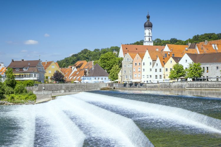 Lechwehr in Landsberg am Lech